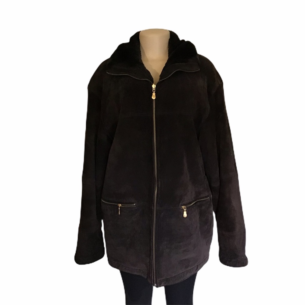 Winlit New York Reversible Suede and Fur C…